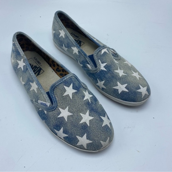 Vans Star Denim Distressed slip on shoe - Picture 1 of 9